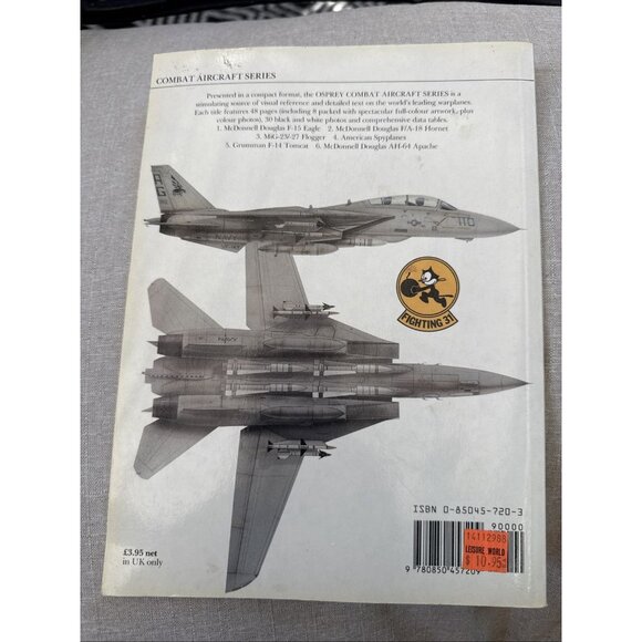 F-14 TOMCAT (OSPREY COMBAT AIRCRAFT SERIES) By Lindsay Peacock **BRAND NEW** - Picture 2 of 10